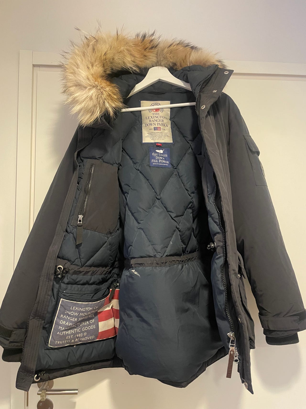 Lexington Ranger Down Parka, miesten koko M Tori