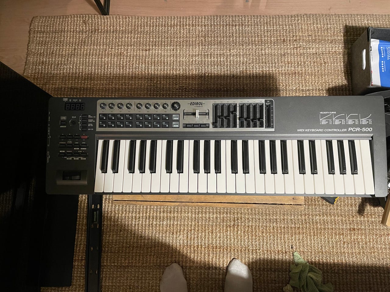 Roland PCR-500 MIDI-ohjain, koskettimisto | Tori