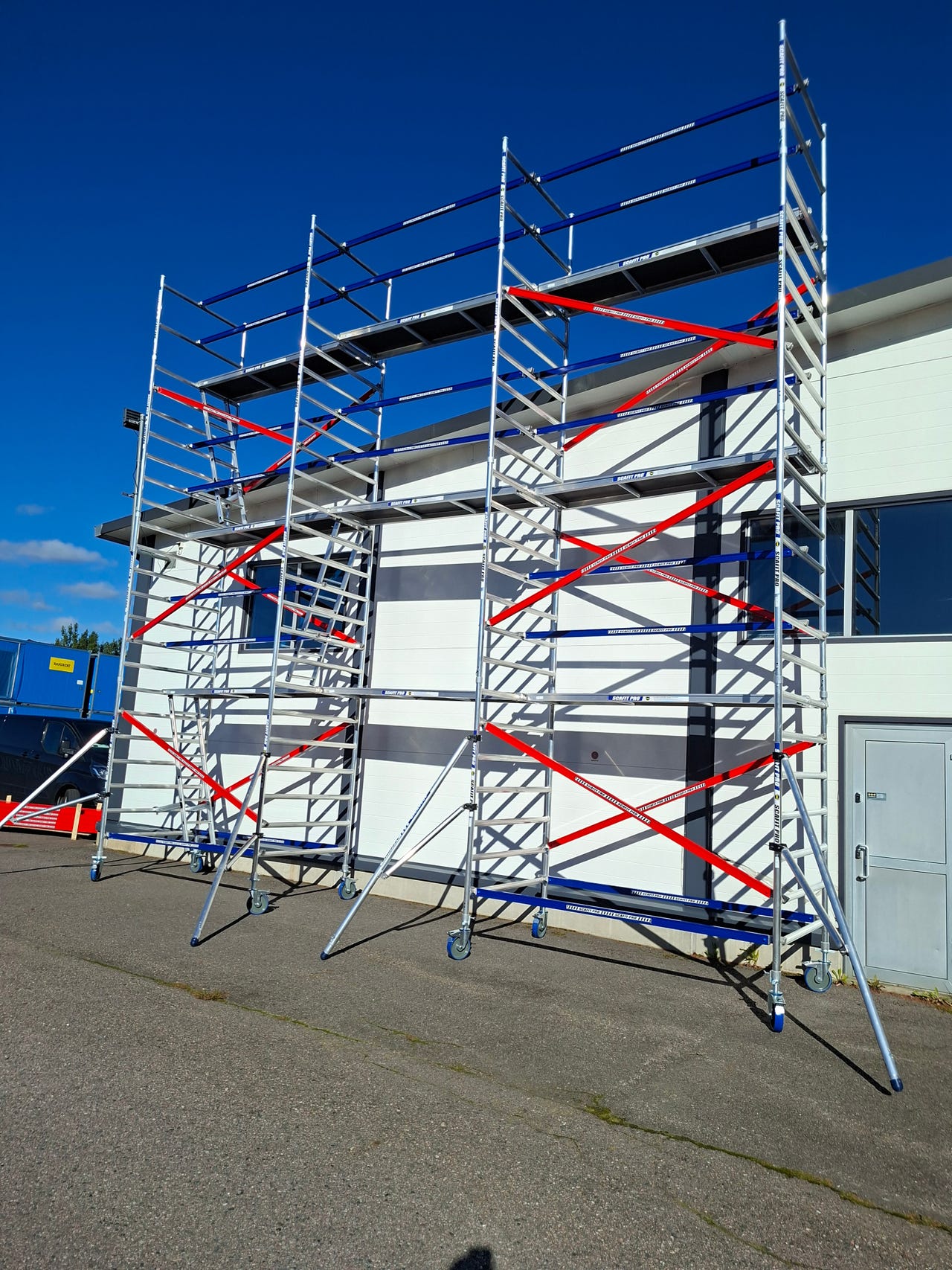 SCAFIT PRO TELINEJÄRJESTELMÄ 1.35m x 9.15m, x 7,2m (työsk.kork 8m