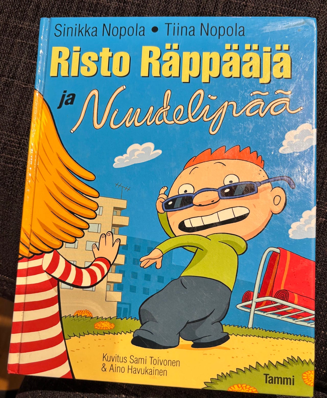 Risto Räppääjä ja Nuudelipää Lastenkirja