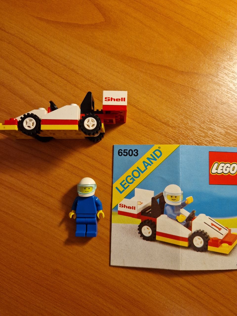 Lego Legoland 6503 Shell ralliauto - vintage | Tori