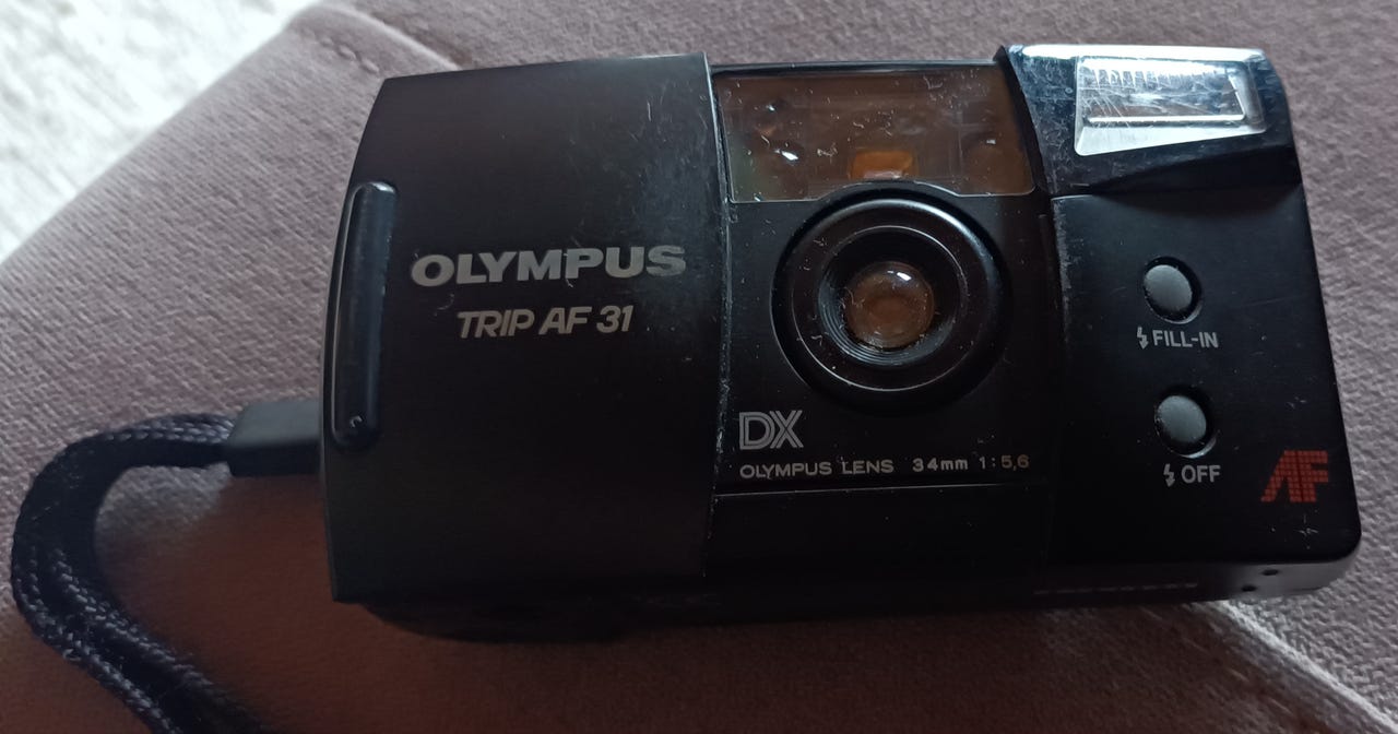 Olympus Trip AF 31 Filmikamera Tori