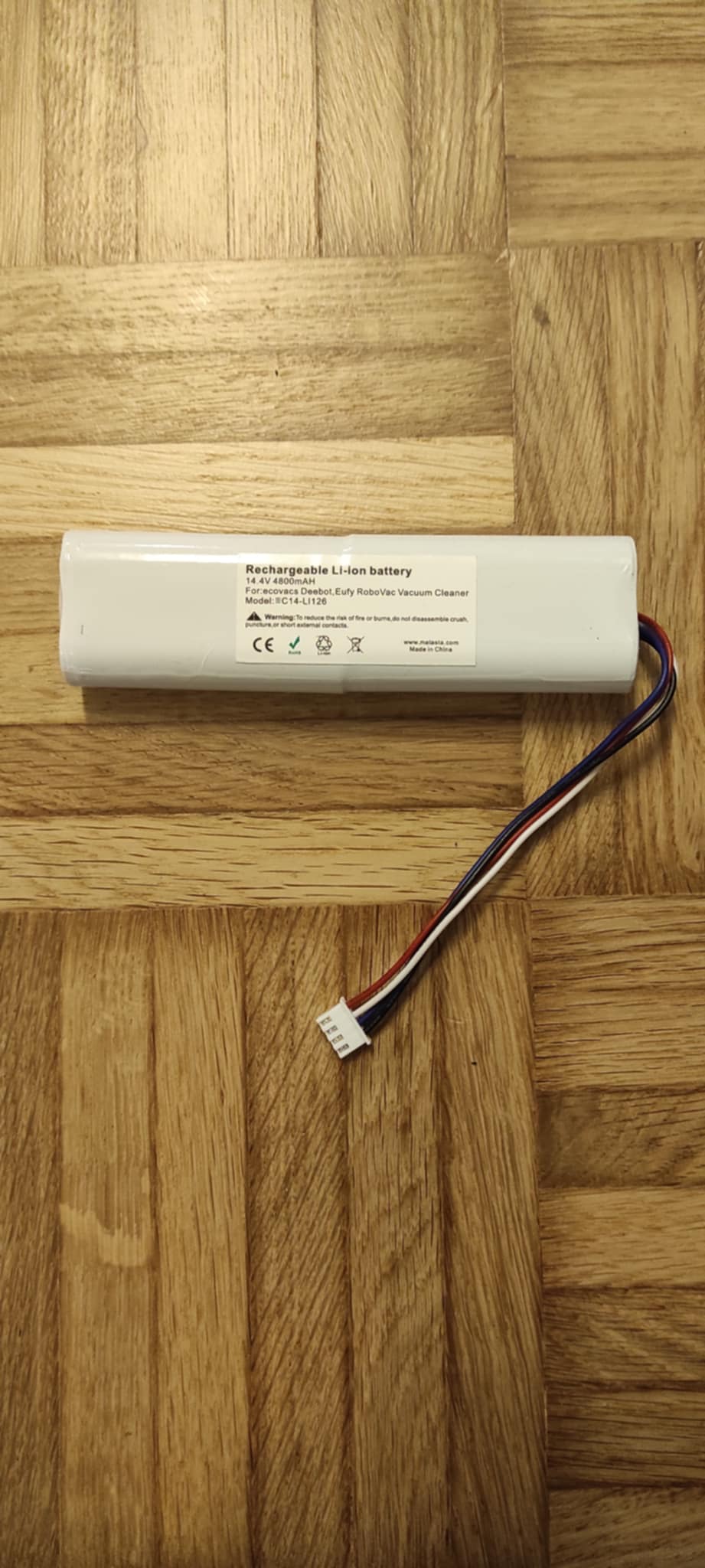 Robotti-imurin akku 14.4V 4800mAh