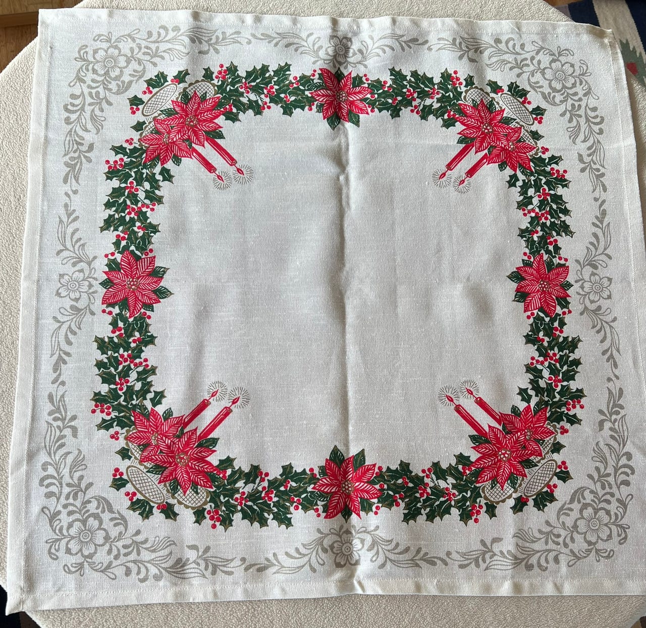 Joululiina 75*75cm, uusi