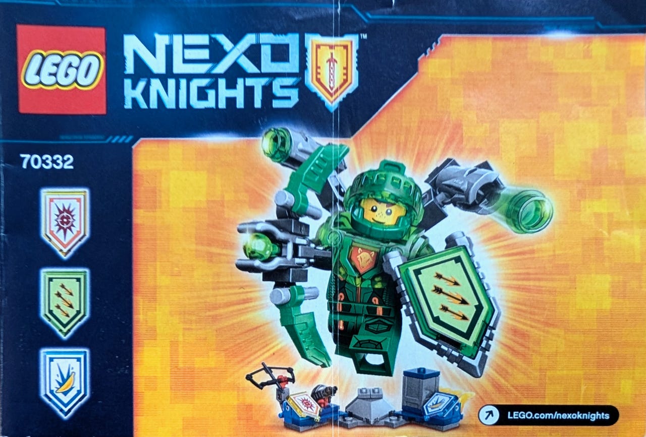 LEGO Nexo Knights 70332 Ultimate Aaron Tori