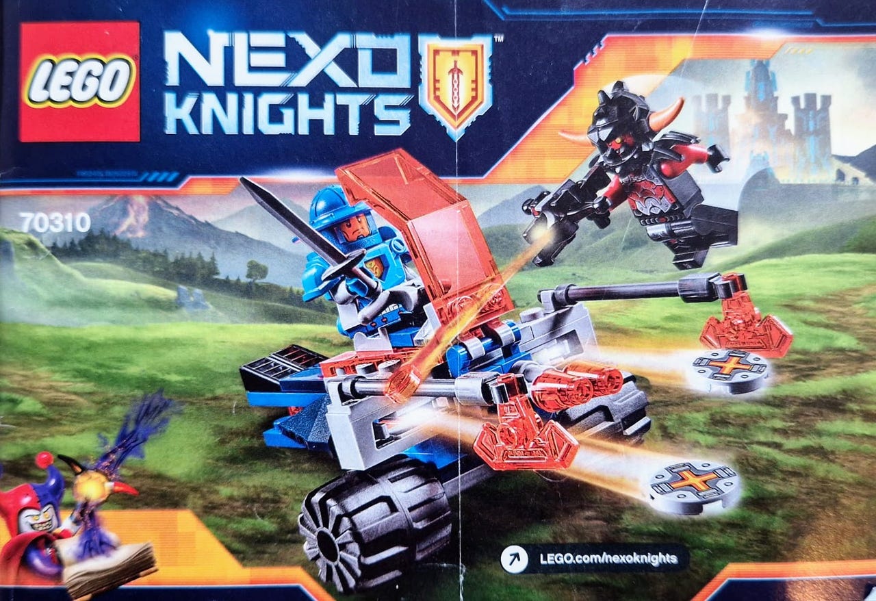 LEGO Nexo Knights 70310 Knighton Battle Blaster Tori