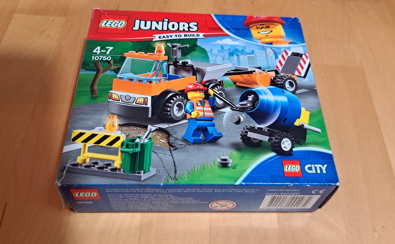 Lego city juniors tiekorjausauto 10750 Tori