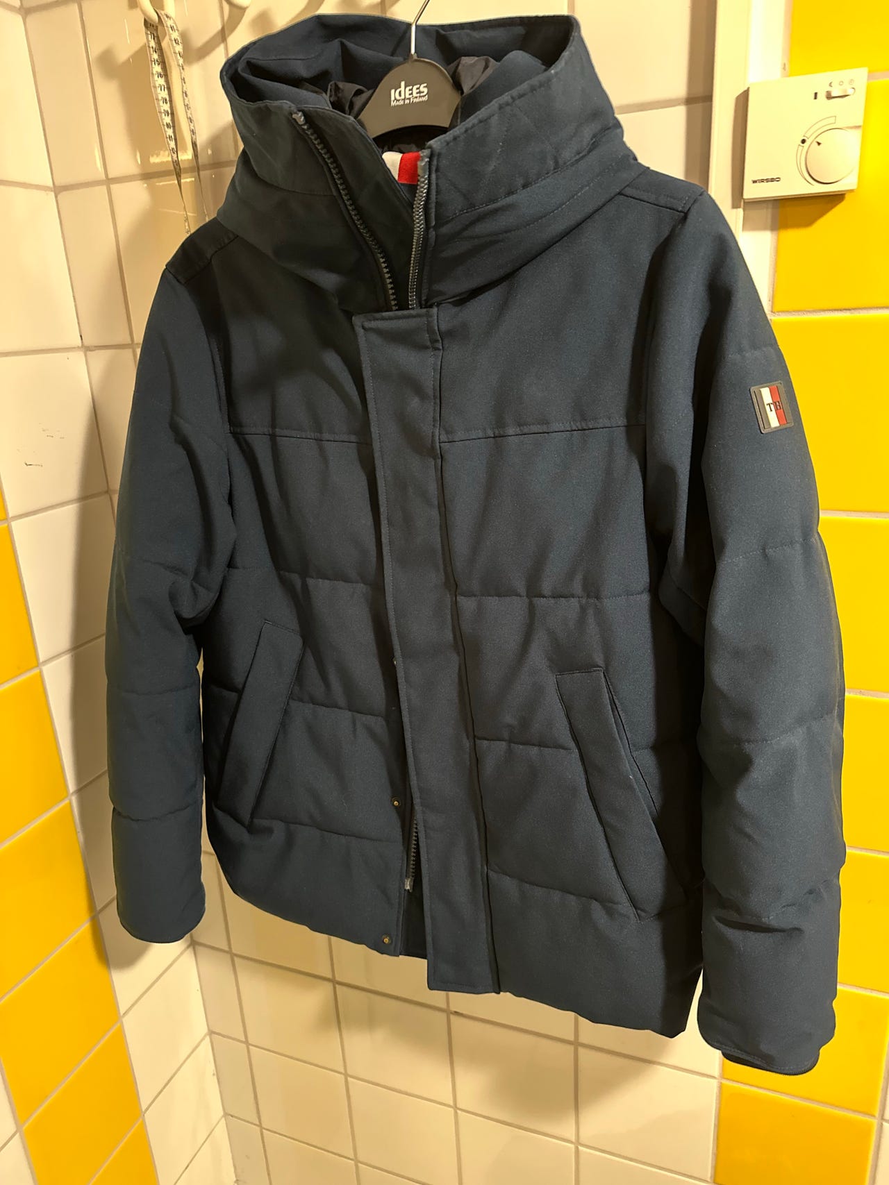 Tommy Hilfiger TH Tech Miesten Talvitakki Tummansininen Tori - Main Image