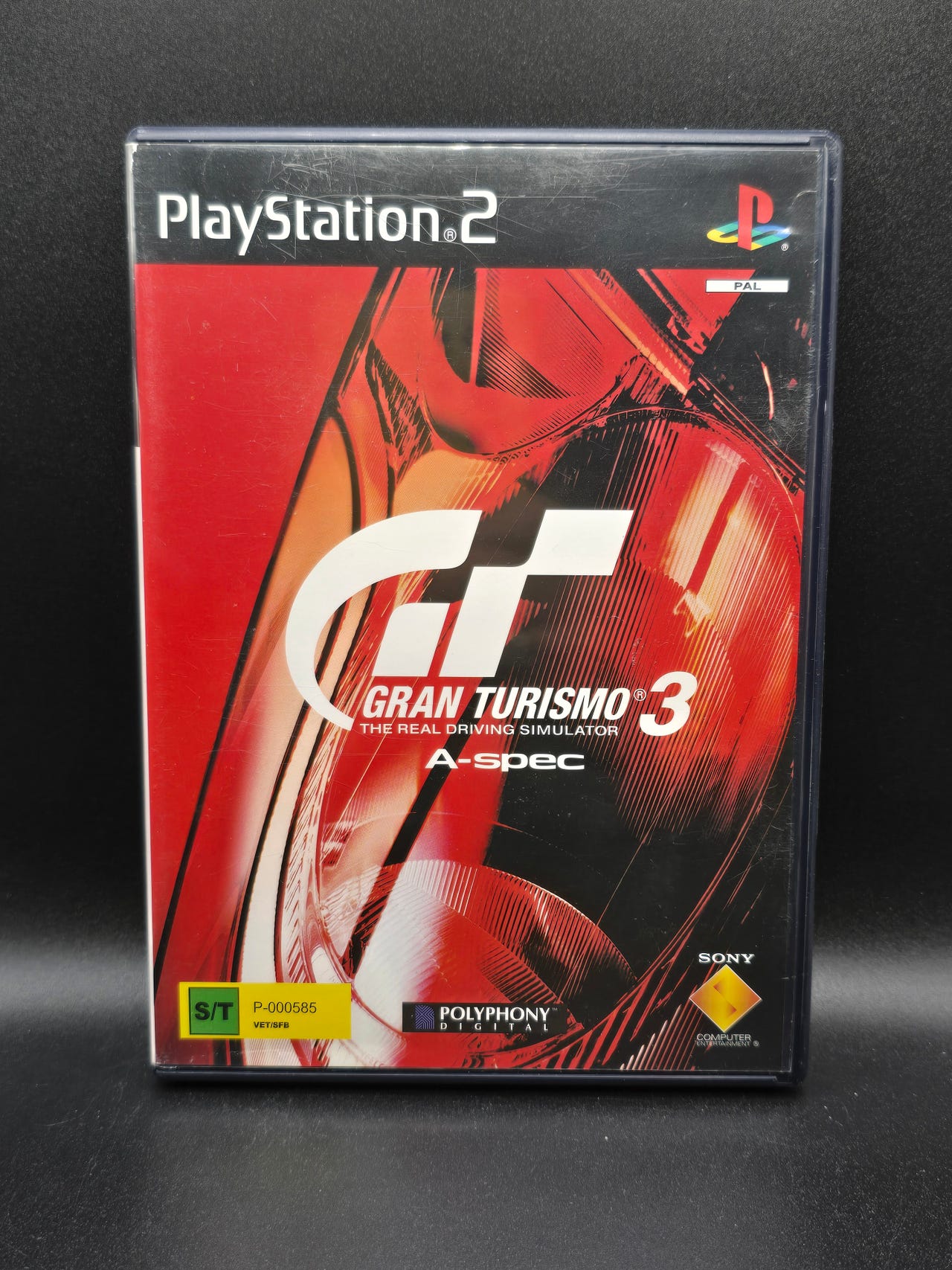 Jaquette Seule De Gran Turismo 3 Pour PlayStation 2 - Très Bon état - Collection