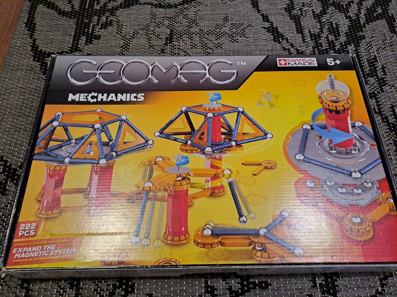 Geomag mechanics rakennussarja Tori
