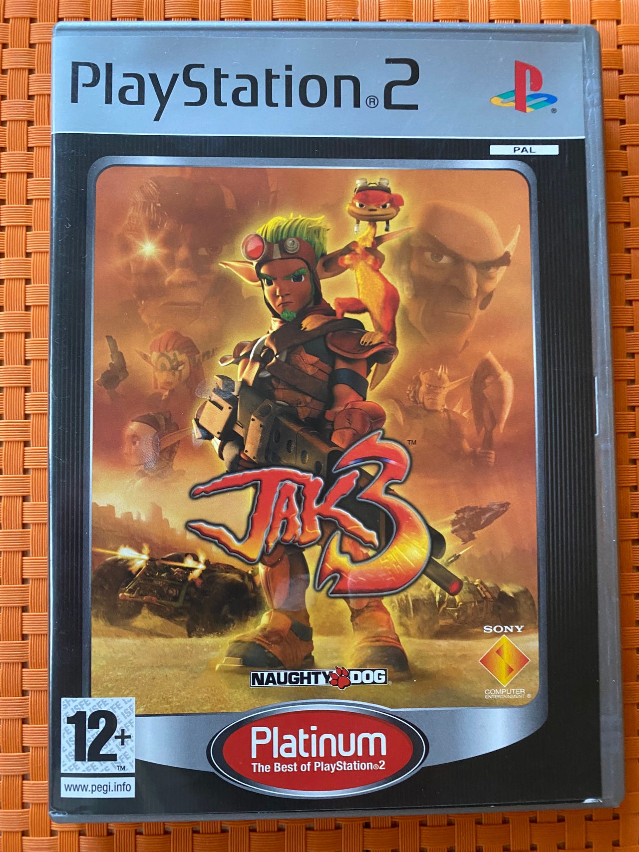 Naughty Dog Jak 3 Playstation 2 -peli