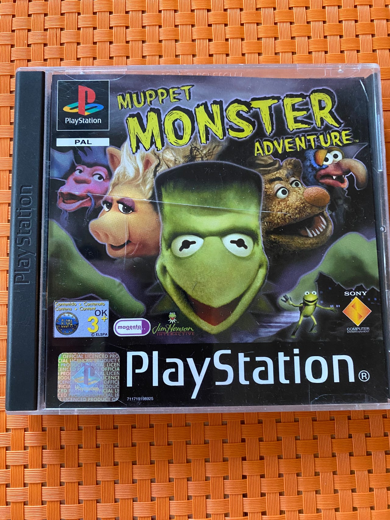 Sony PlayStation Muppet Monster Adventure -peli