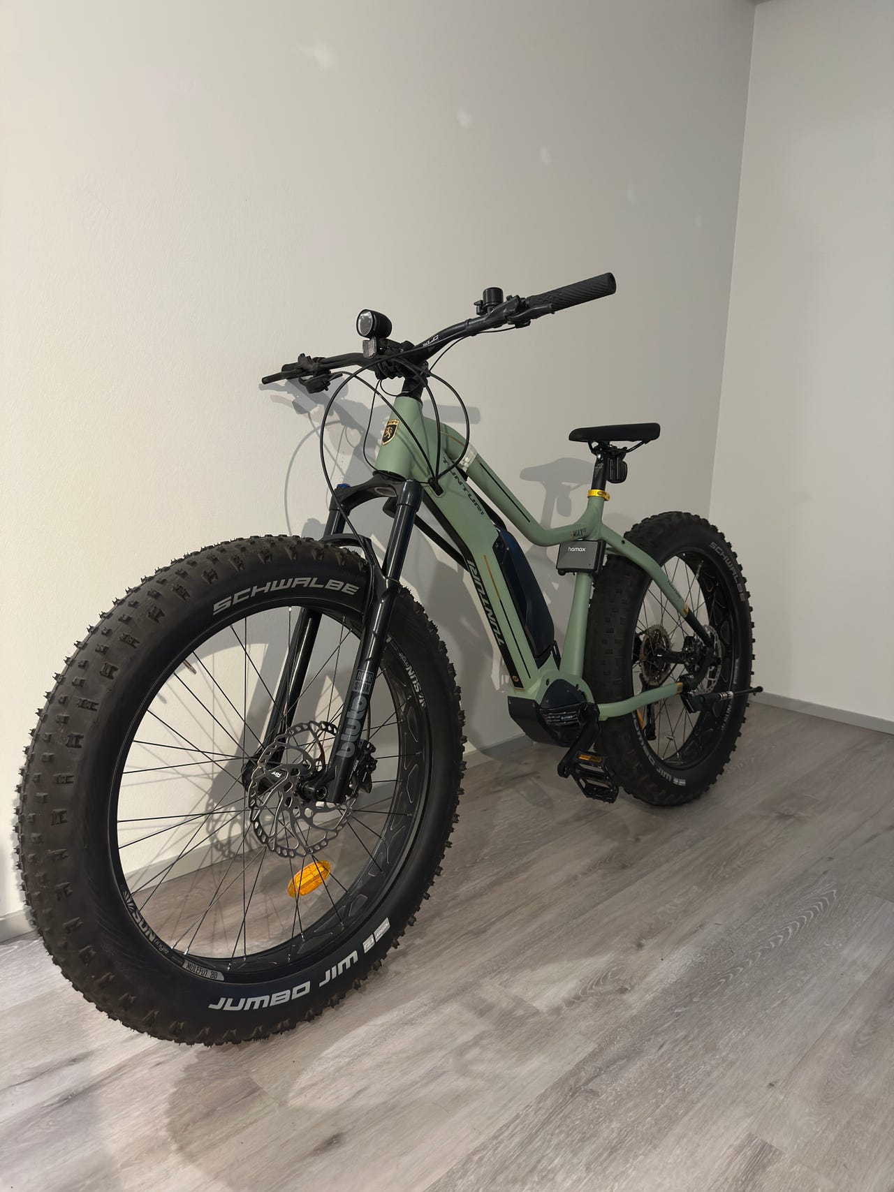 Myydään Tunturi E-Max CE sähköfatbike – vähän käytetty Tori