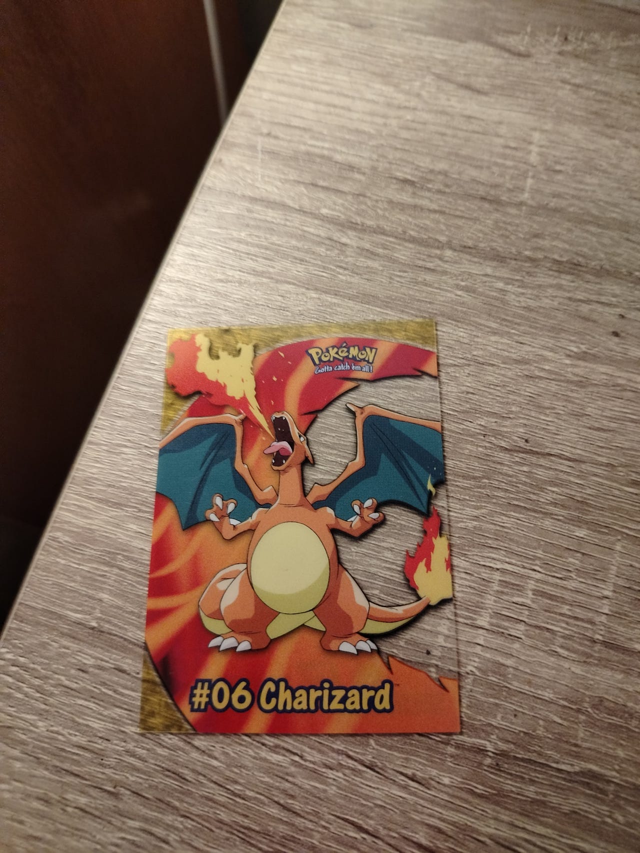Pokemon topps charizard clear card | Tori