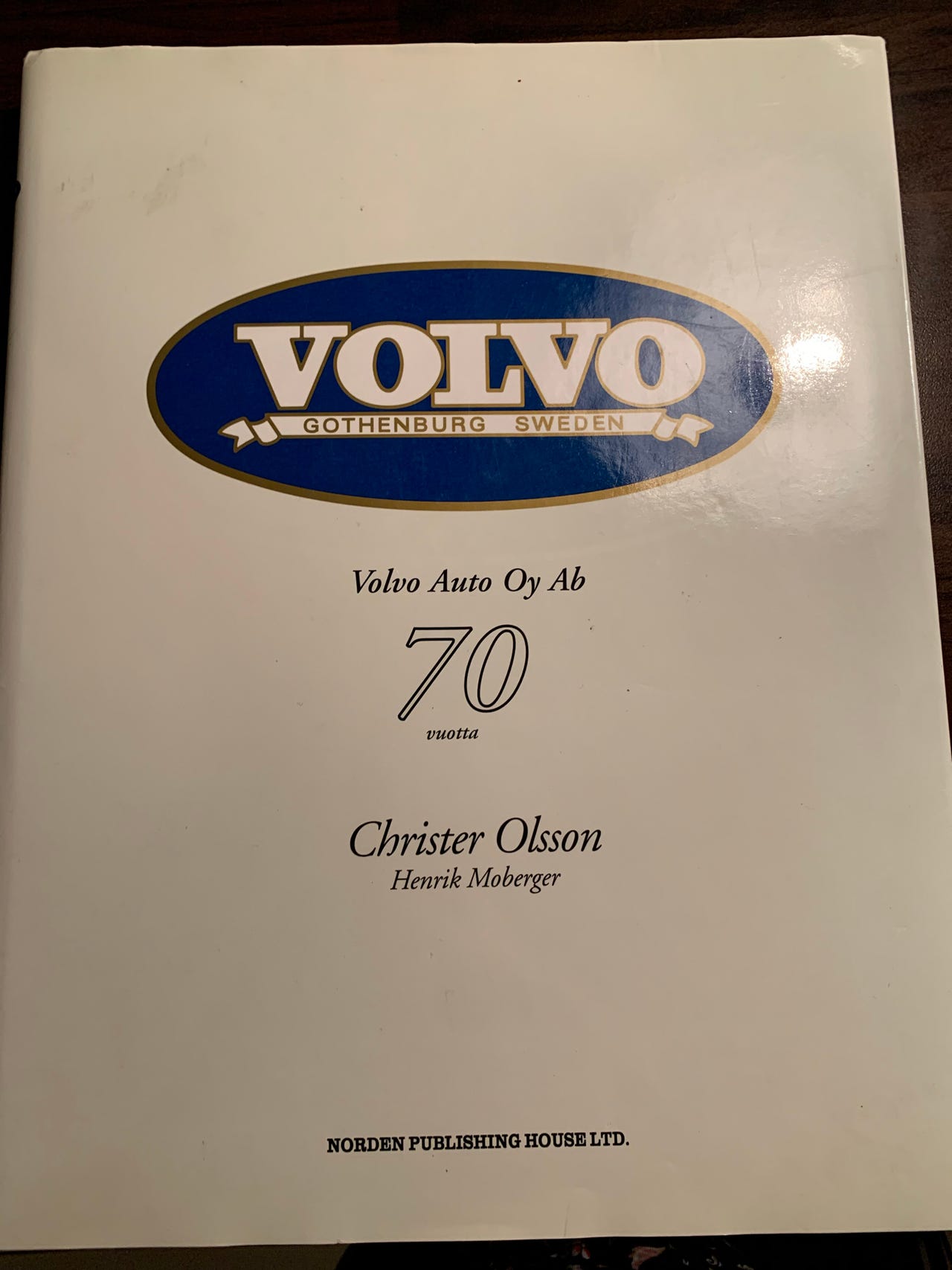 Volvo 70 vuotta juhlakirja
