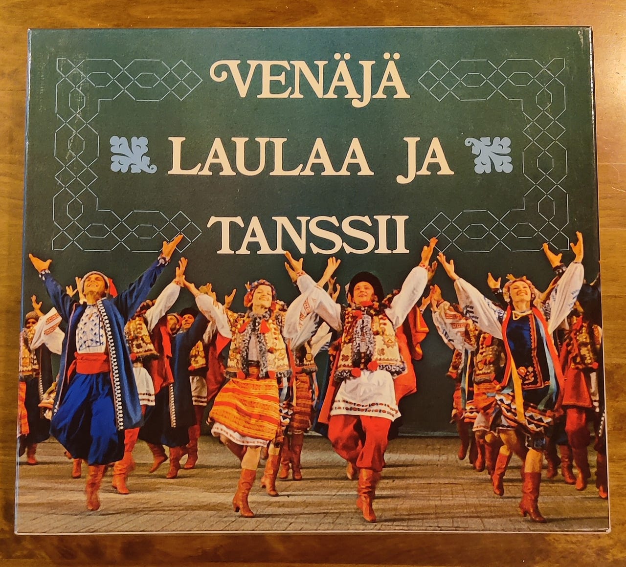 Venäjä laulaa ja tanssi LP-levyt