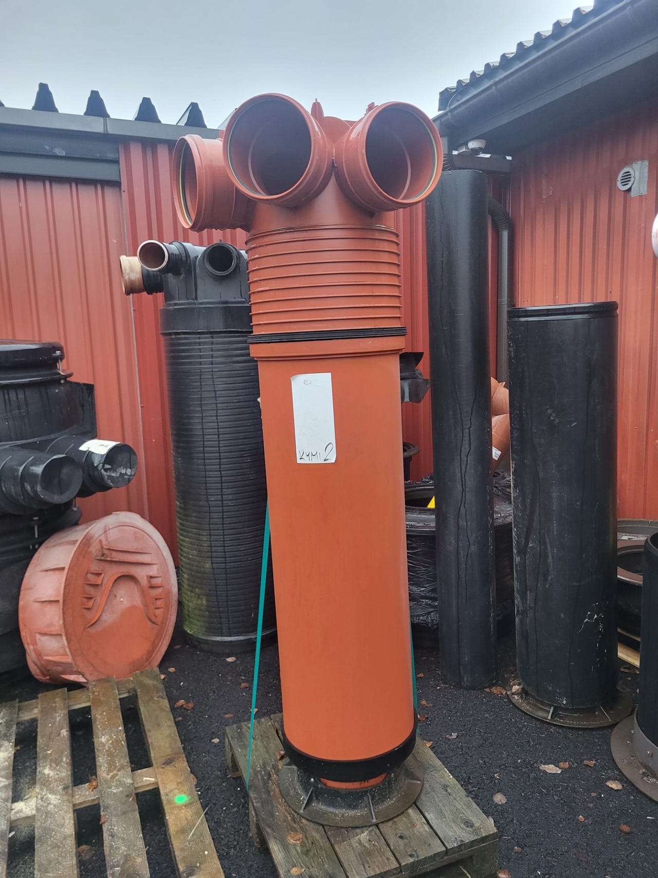 TARKASTUSKAIVOPAKETTI UPONOR 400x200 2,4m 40tn RISTEÄVÄ