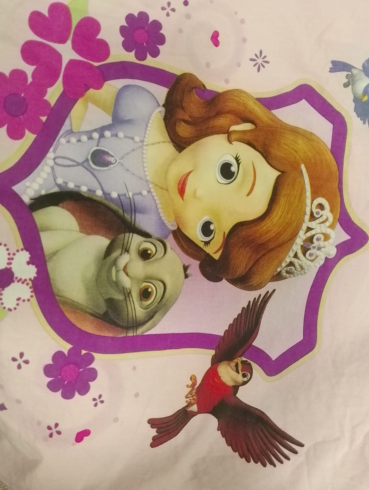 Disney prinsessa Sofia pussilakana setti