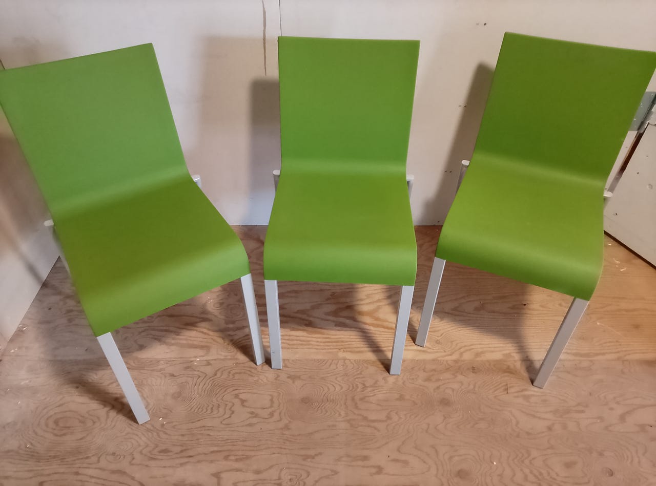 Vitra tuolit 3 kpl