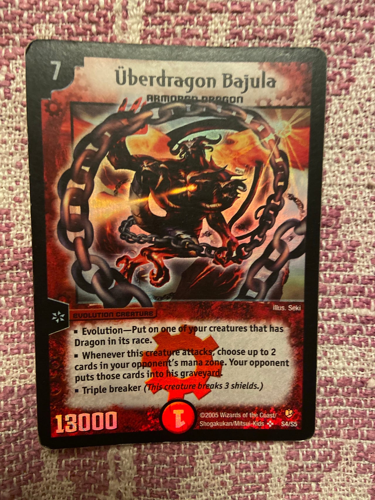 Überdragon Bajula Duel Masters Keräilykortti 13000 Voimaa | Tori