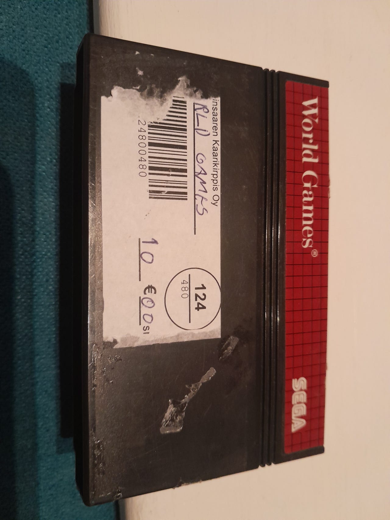 SEGA World Games pelikasetti Master Systemille