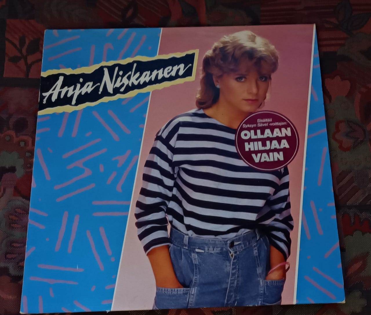 Anja Niskanen Ollaan Hiljaa Vain LP-levy