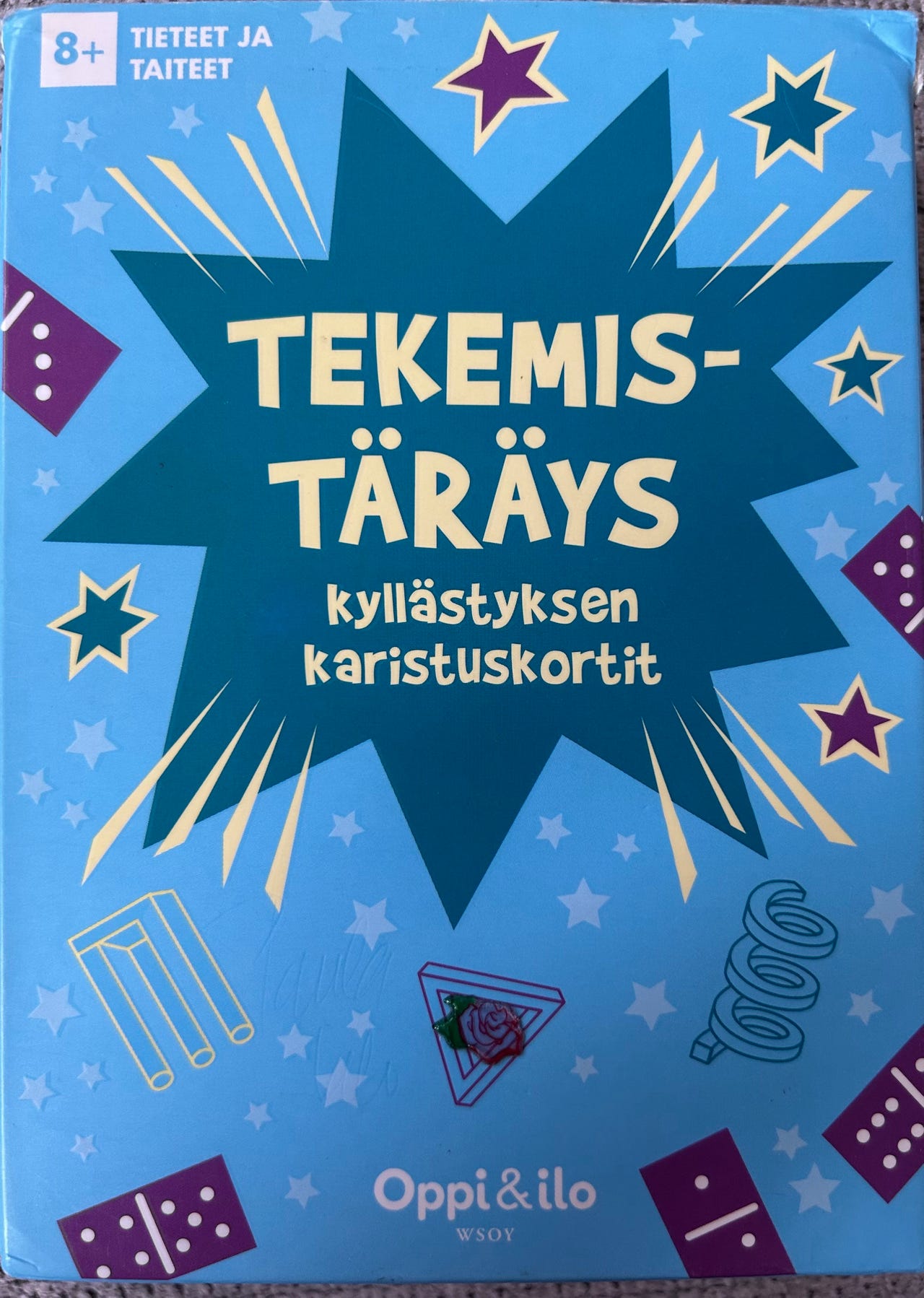 Tekemistäräys- kyllästyksen karistuskortit
