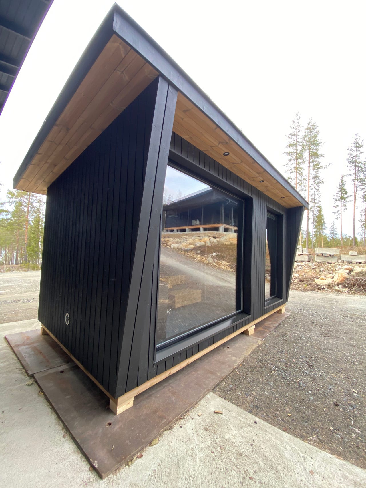Moderni Pihasauna 12m2