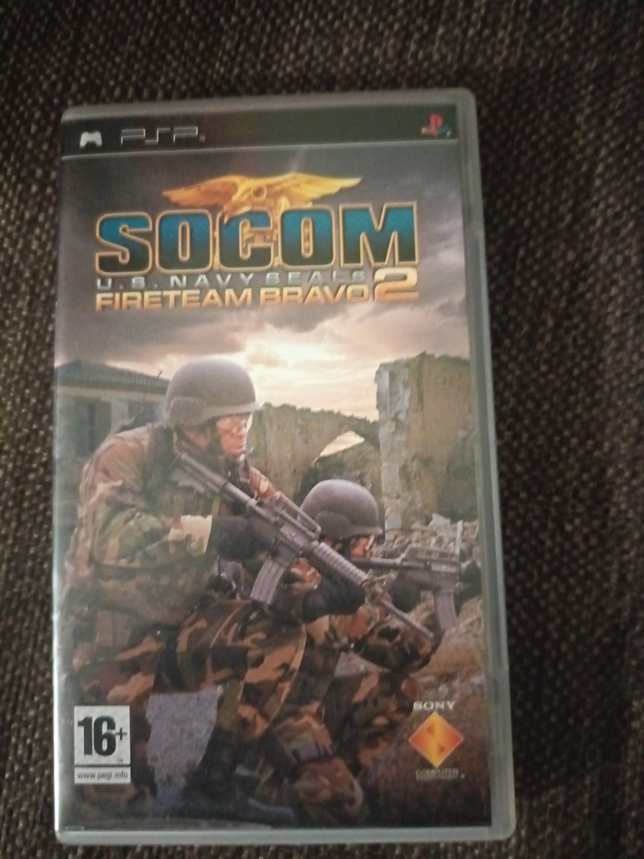 Socom U.S. Navy seals Fireteam Bravo 2 psp
