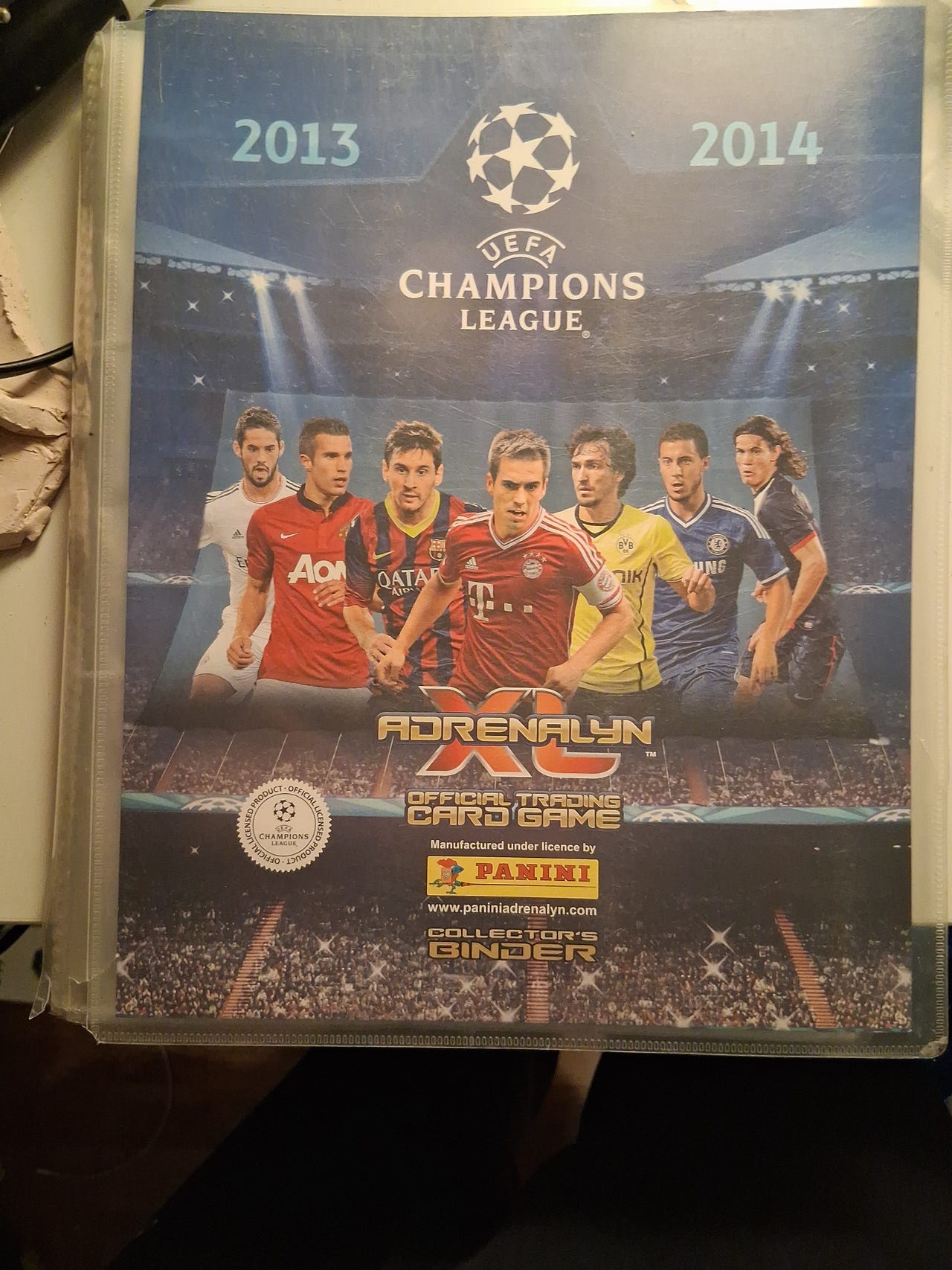 Panini Adrenalyn XL UEFA Champions League 2011-2012 keräilykortit