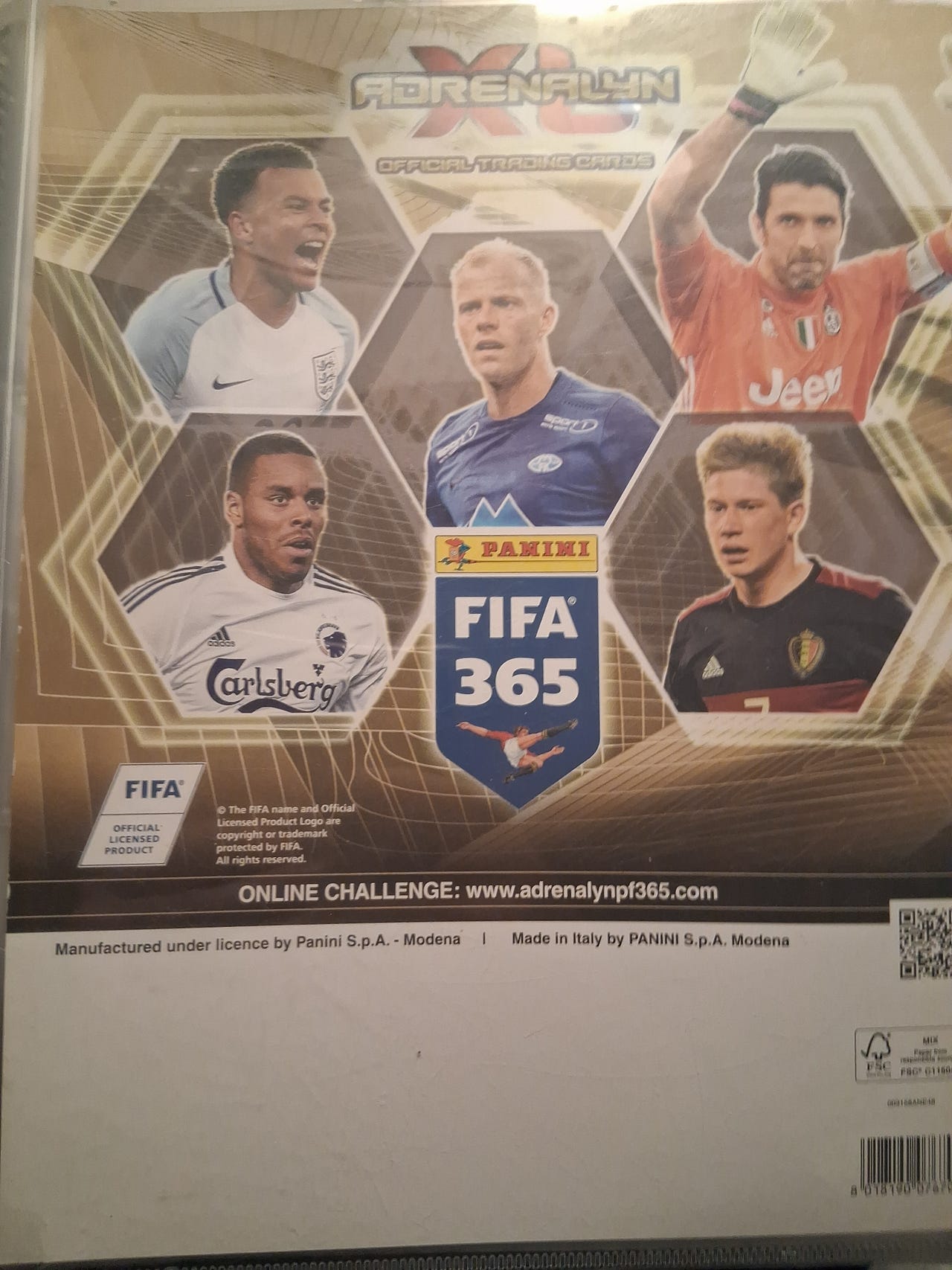 Panini FIFA 365 Jalkapallokortit Keräilyalbumi