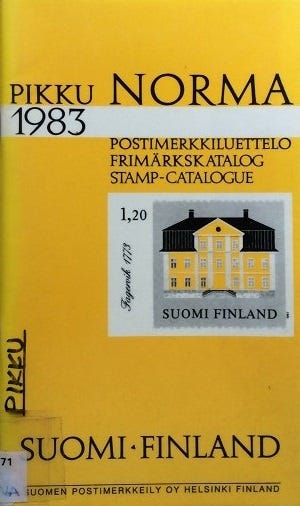 Postimerkkiluettelo Suomi 7 erilaista