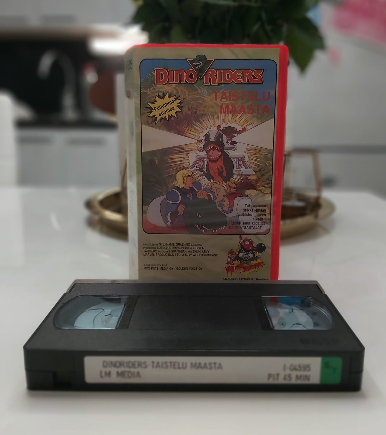 Dino riders vhs