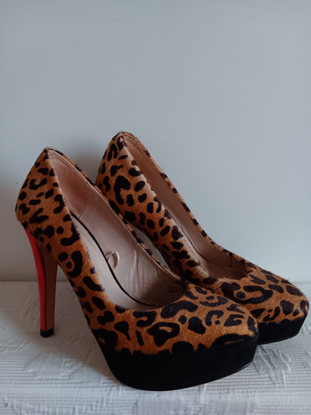 Zara leopardi korkokengät 37