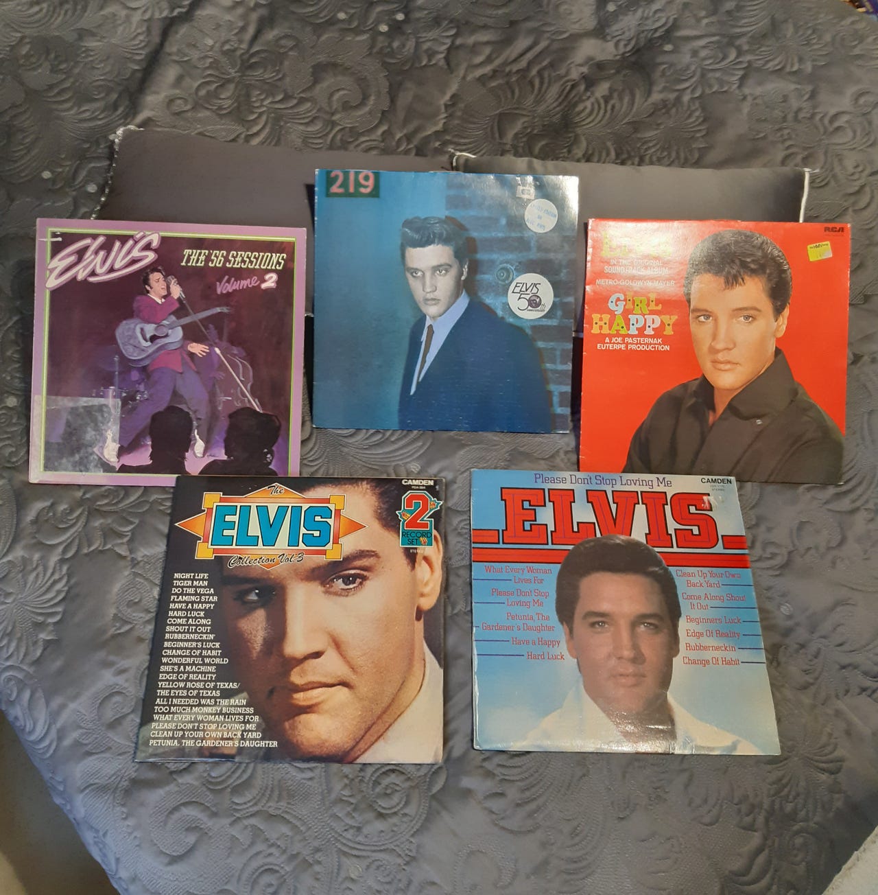 ELVIS PRESLEY LP Levyjä / vinyylejä 5kpl