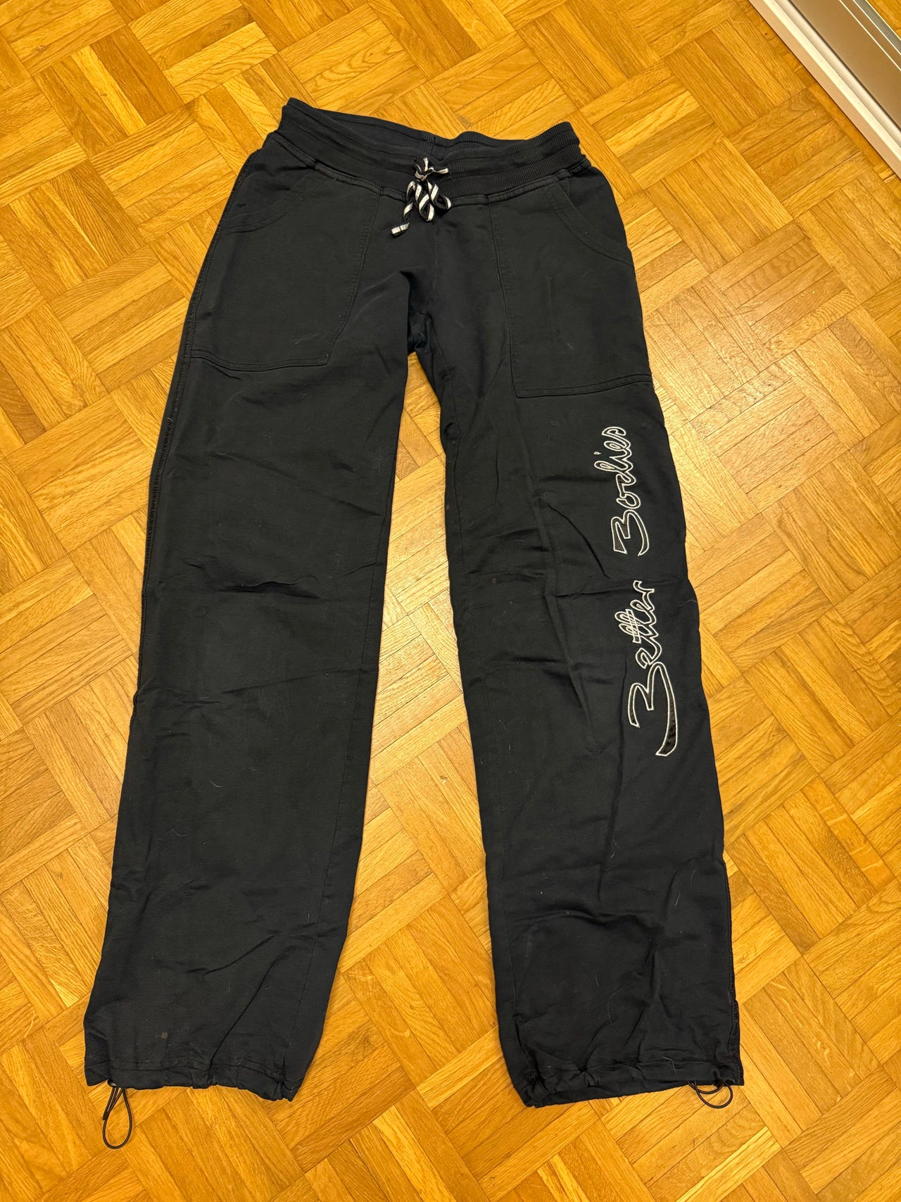 College sweatpants