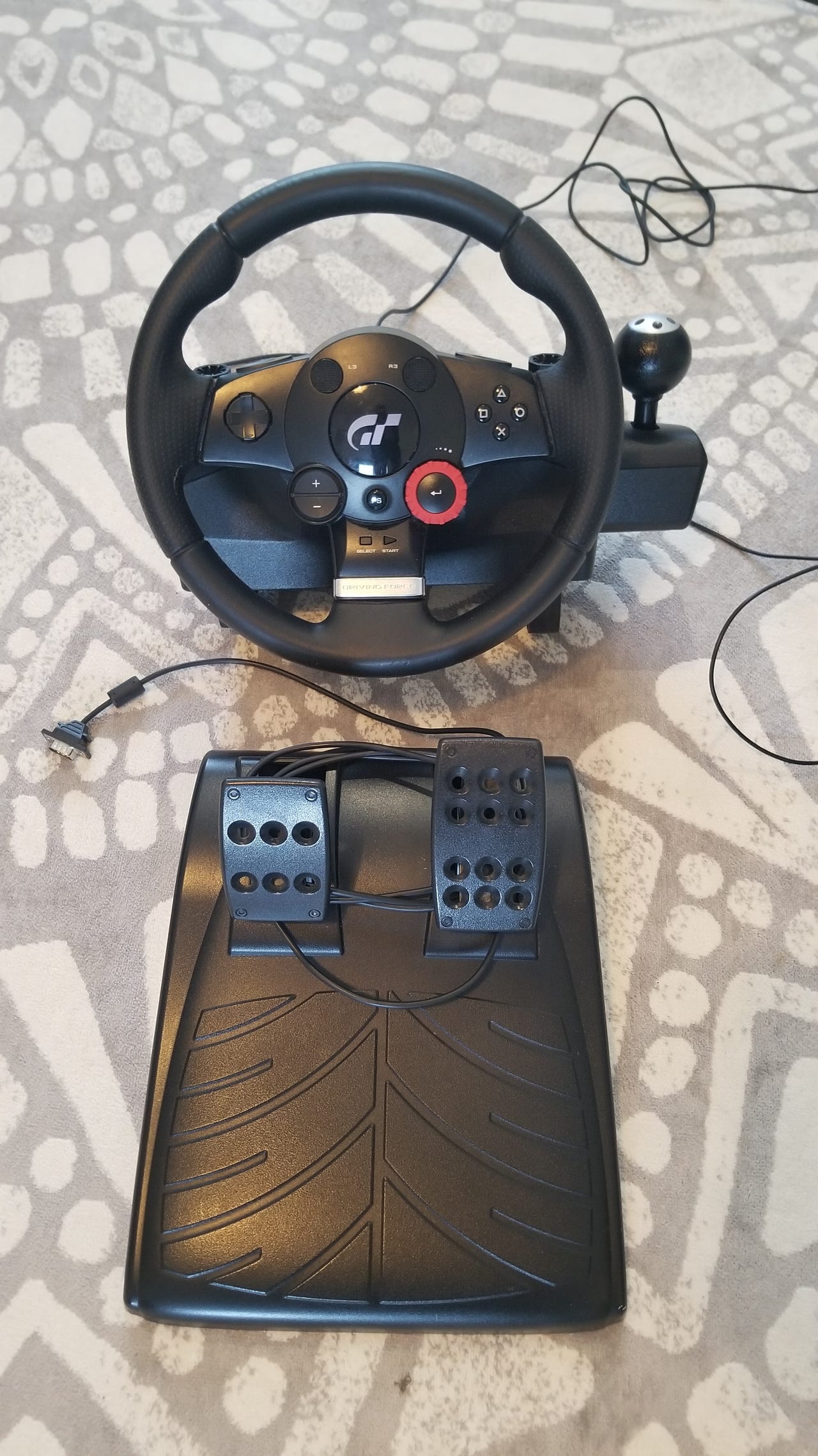 Logitech Driving Force GT Ratti ja polkimet Playstation 3 Musta | Tori