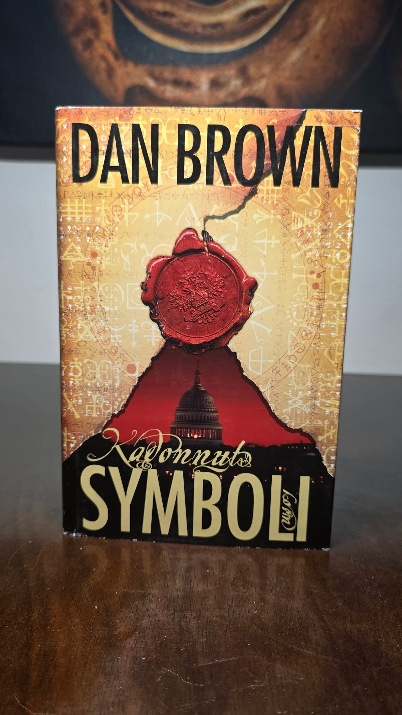 Dan Brown, Kadonnut Symboli, lukematon
