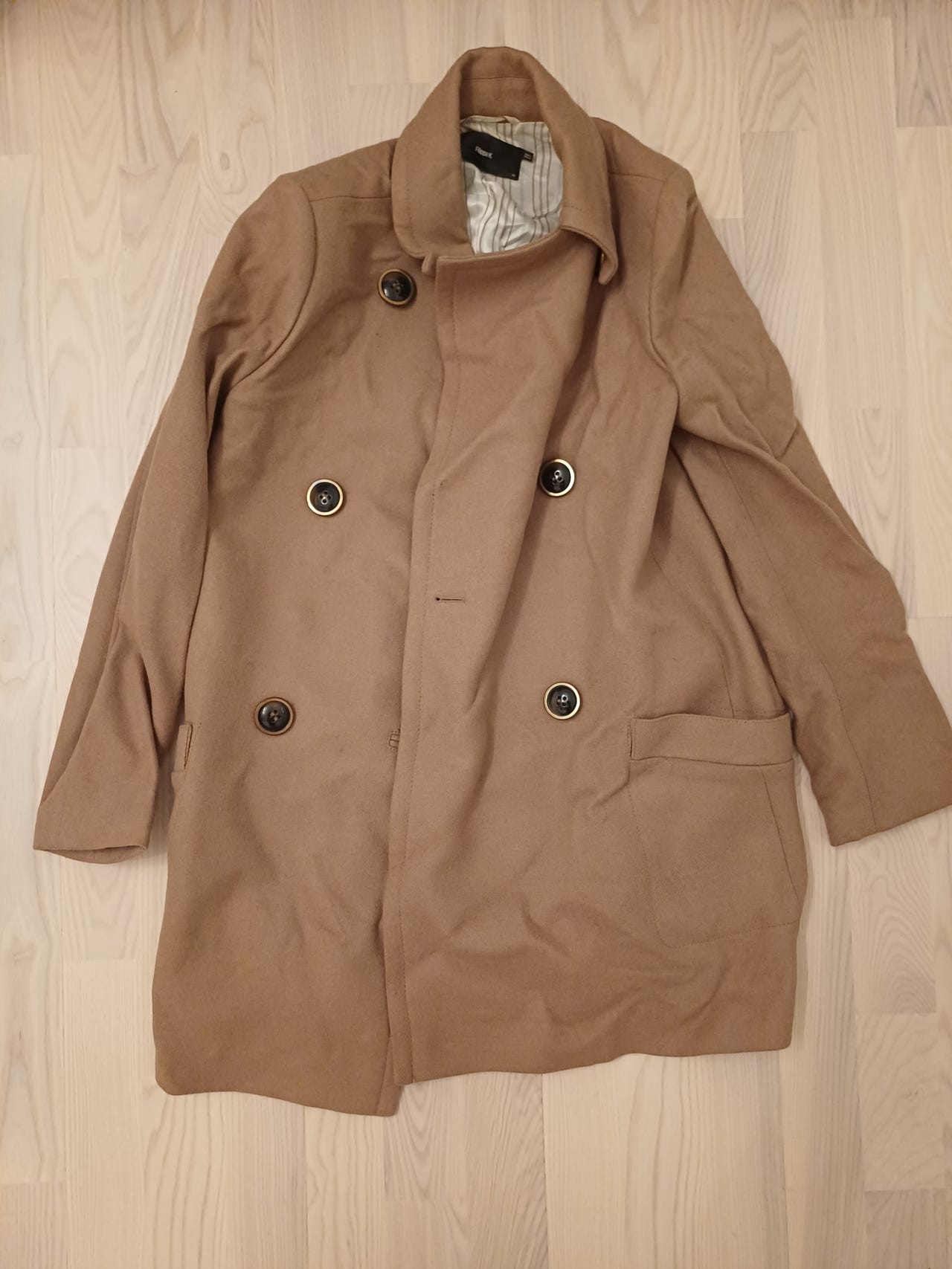 Beige pitkä takki Filippa K
