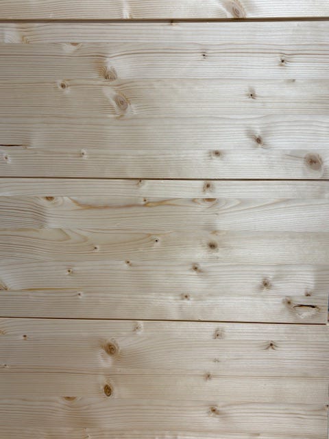 Kuusi sauna-/sisustuspaneeli 15x215 puuvalmis