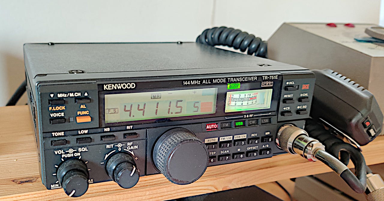 Kenwood TR-751E All Mode Transceiver 144 MHz musta | Tori