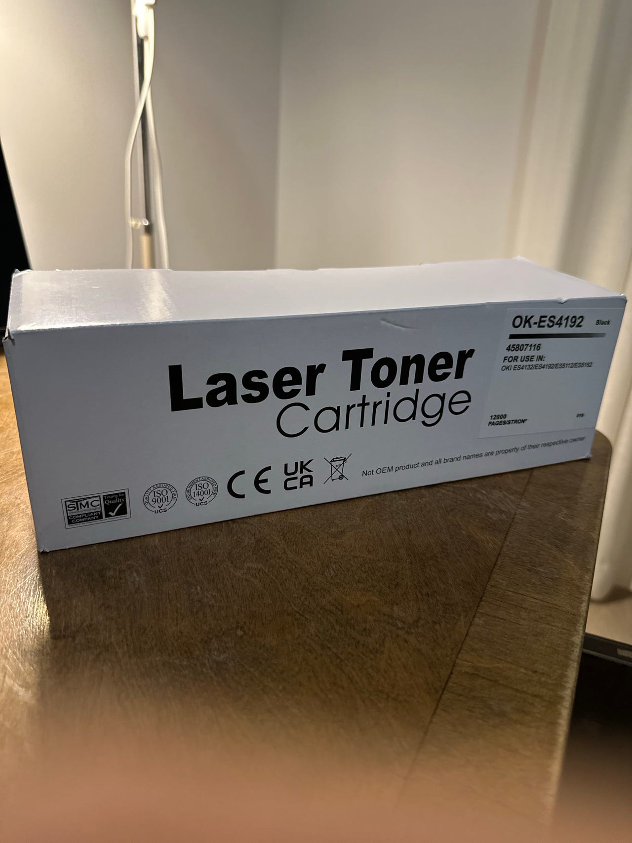 OKI OK-ES4192 lasertulostimen värikasetti Musta