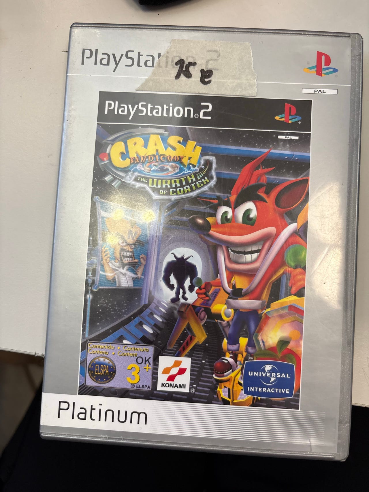 Crash Bandicoot The Wrath of Cortex ps 2 peli