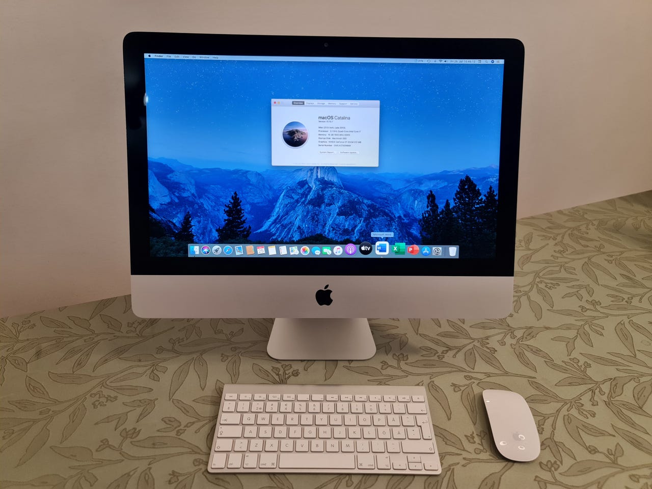 Apple iMac 21.5 Late 2012 (Intel i7 16GB RAM 1TB SSD + 121GB SSD