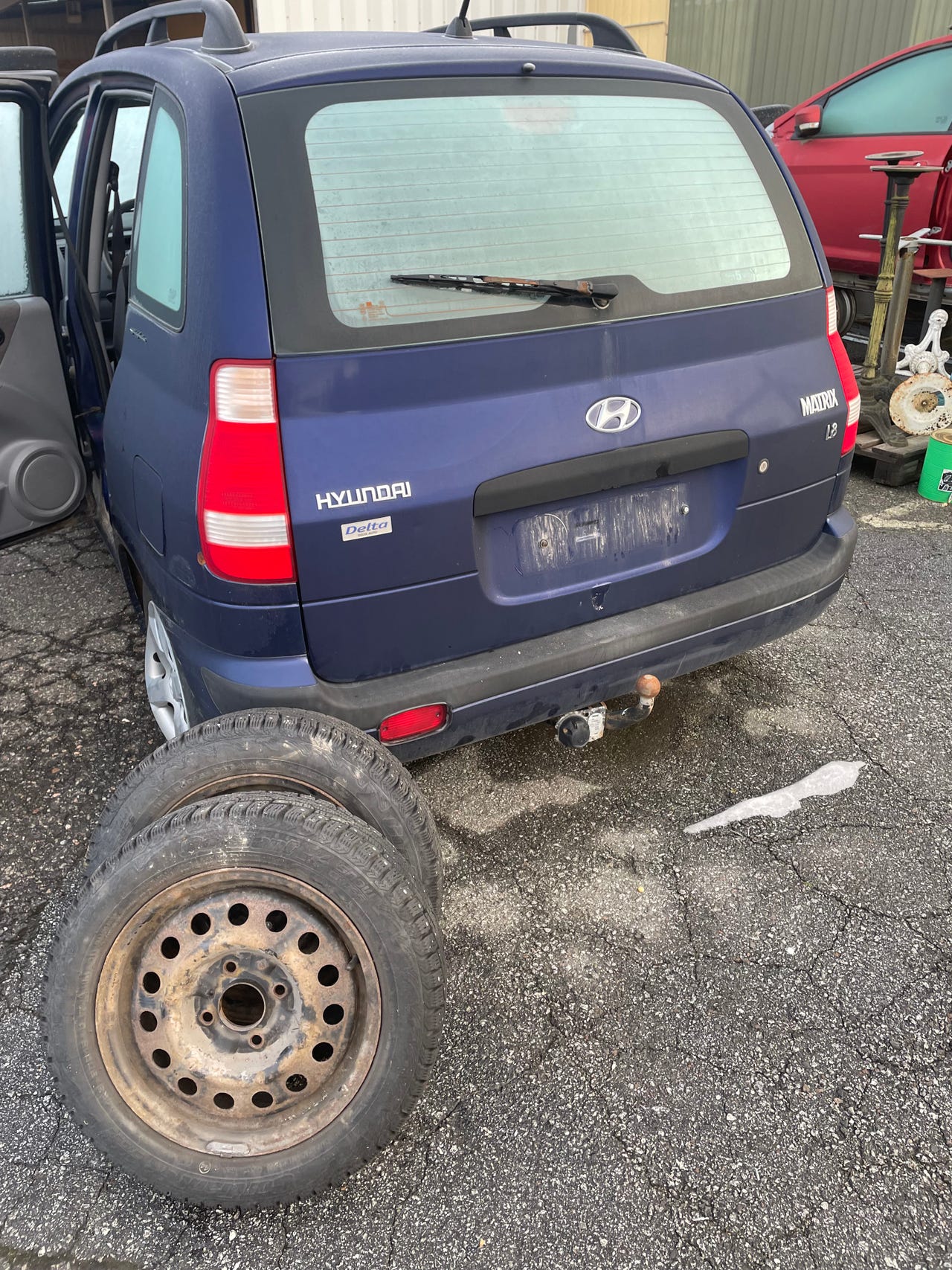 Hyundai Matrix 2kpl nastarengas + osia
