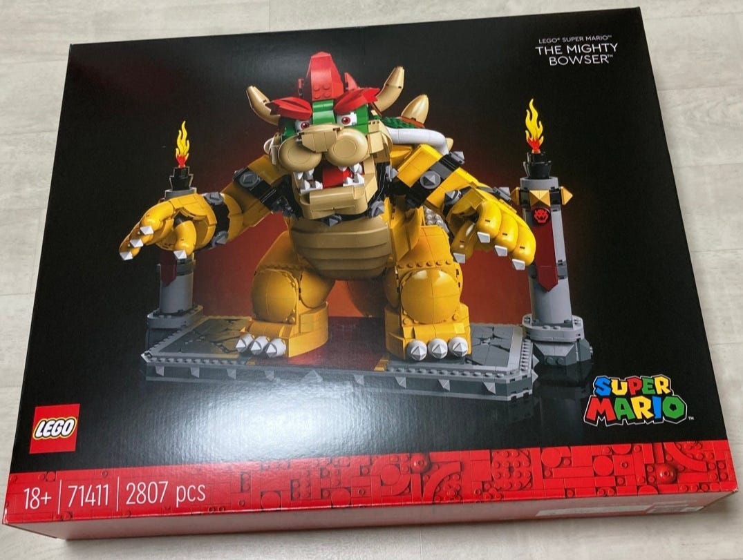 LEGO Super Mario The Mighty Bowser - 71411 - Uusi & avaamaton