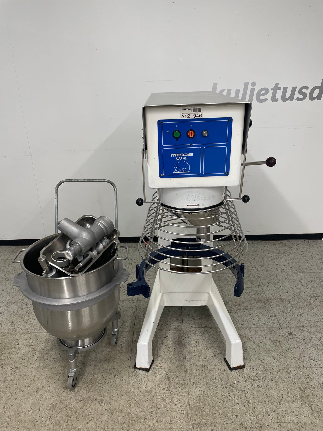 Metos Karhu R60 Taikinakone + Lihamylly