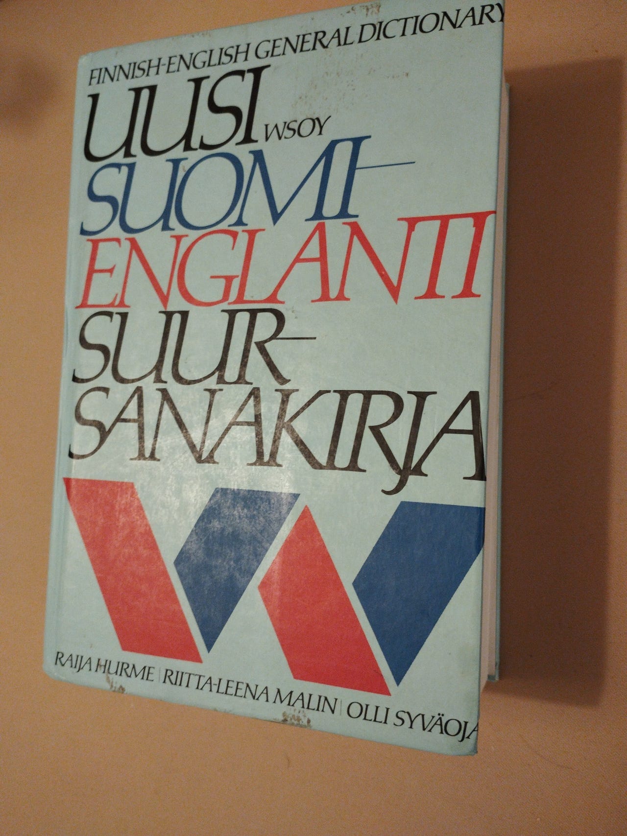 WSOY Uusi Suomi Englanti Suuri Sanakirja | Tori