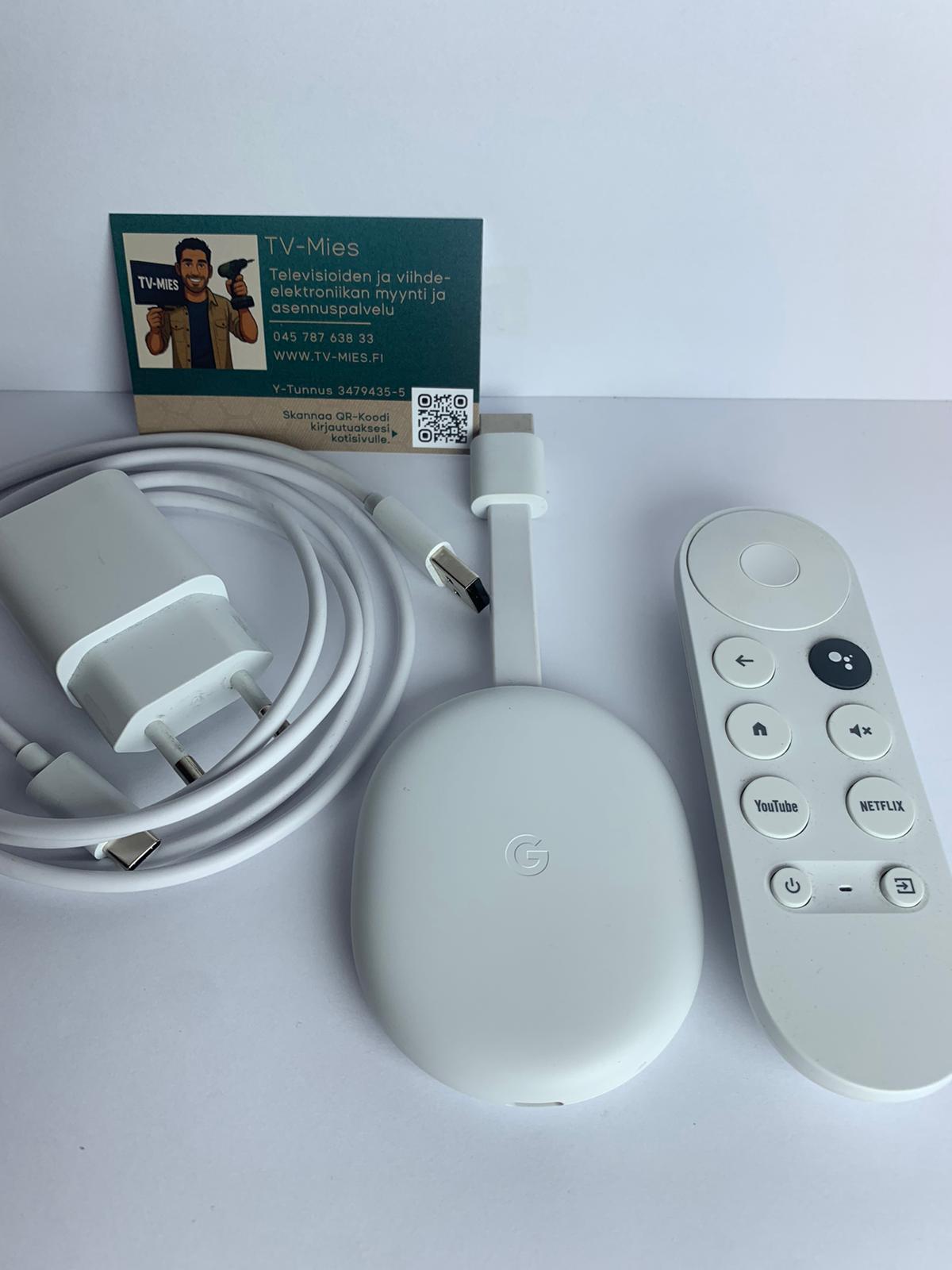 Chromecast With Google TV 4K - Takuu 2kk!