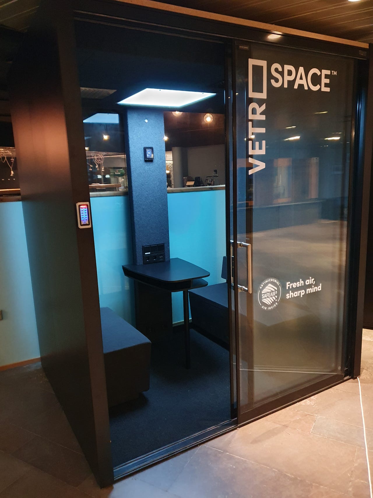 Vetrospace M hiljainen työtila